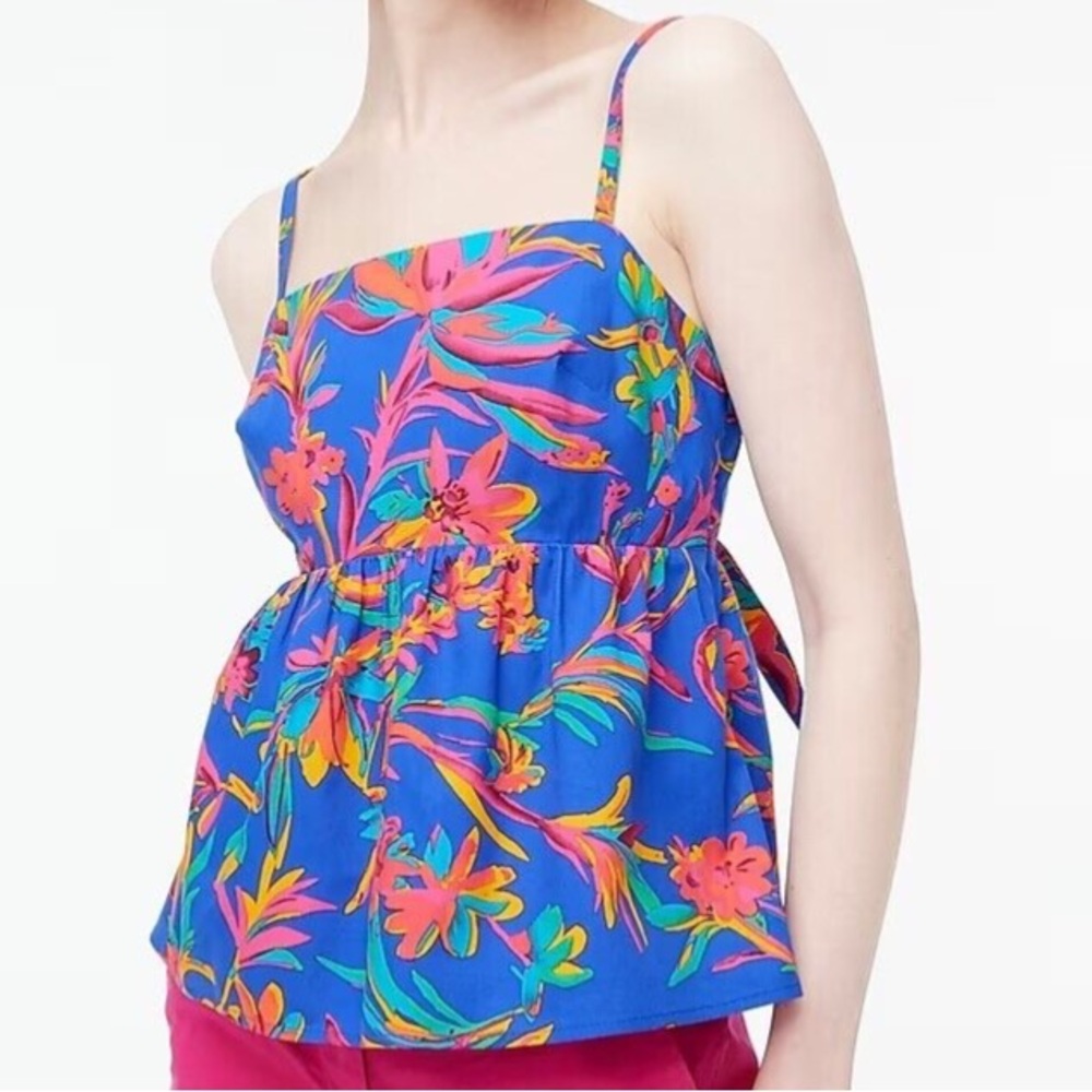 J‎ Crew fuscia top size 2P NWT - Picture 3 of 6